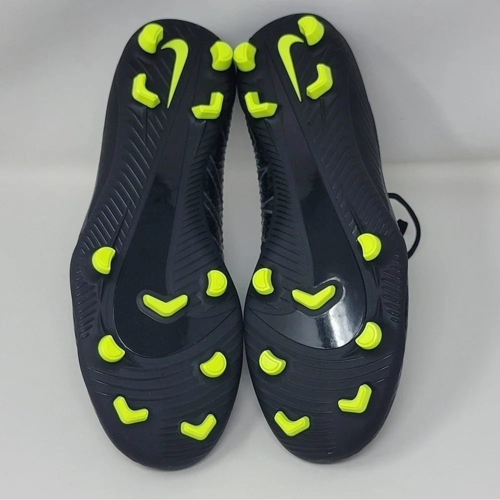 Nike Mercurial Vapor 15 Club FG MG Black Soccer DJ5963-001 Men's Size 5 New